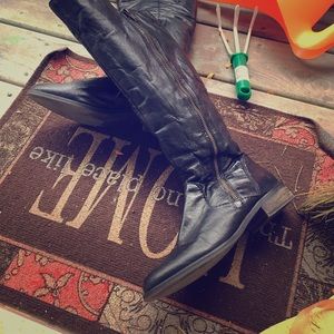 SteveMaddenShawnee boot,7.5,Black,synthetic